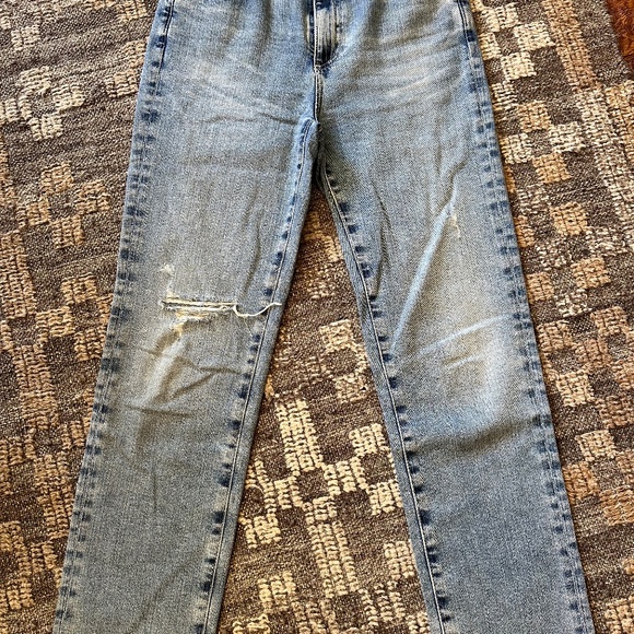 AG Saige Crop Jeans In Driftwood - Picture 4 of 5